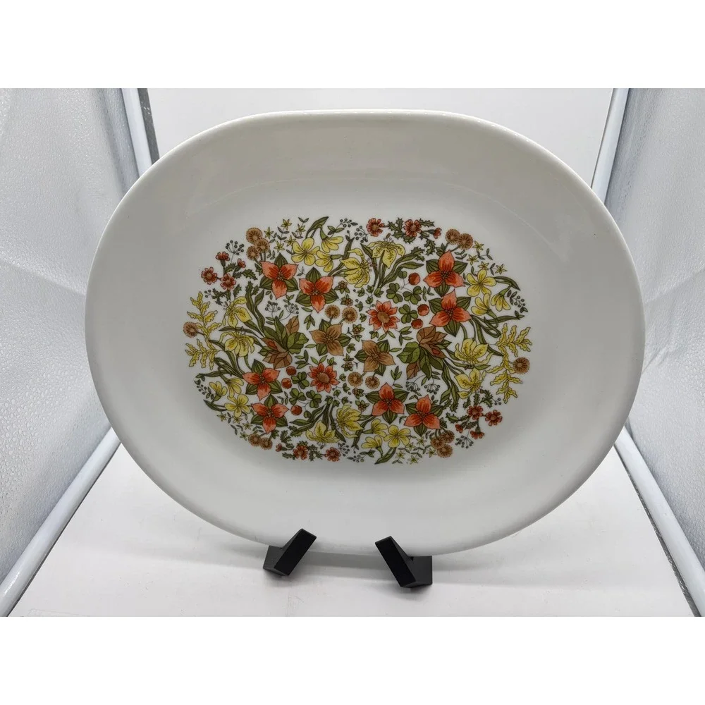 Vintage Corning Corelle Indian Summer Oval Serving Platter 12